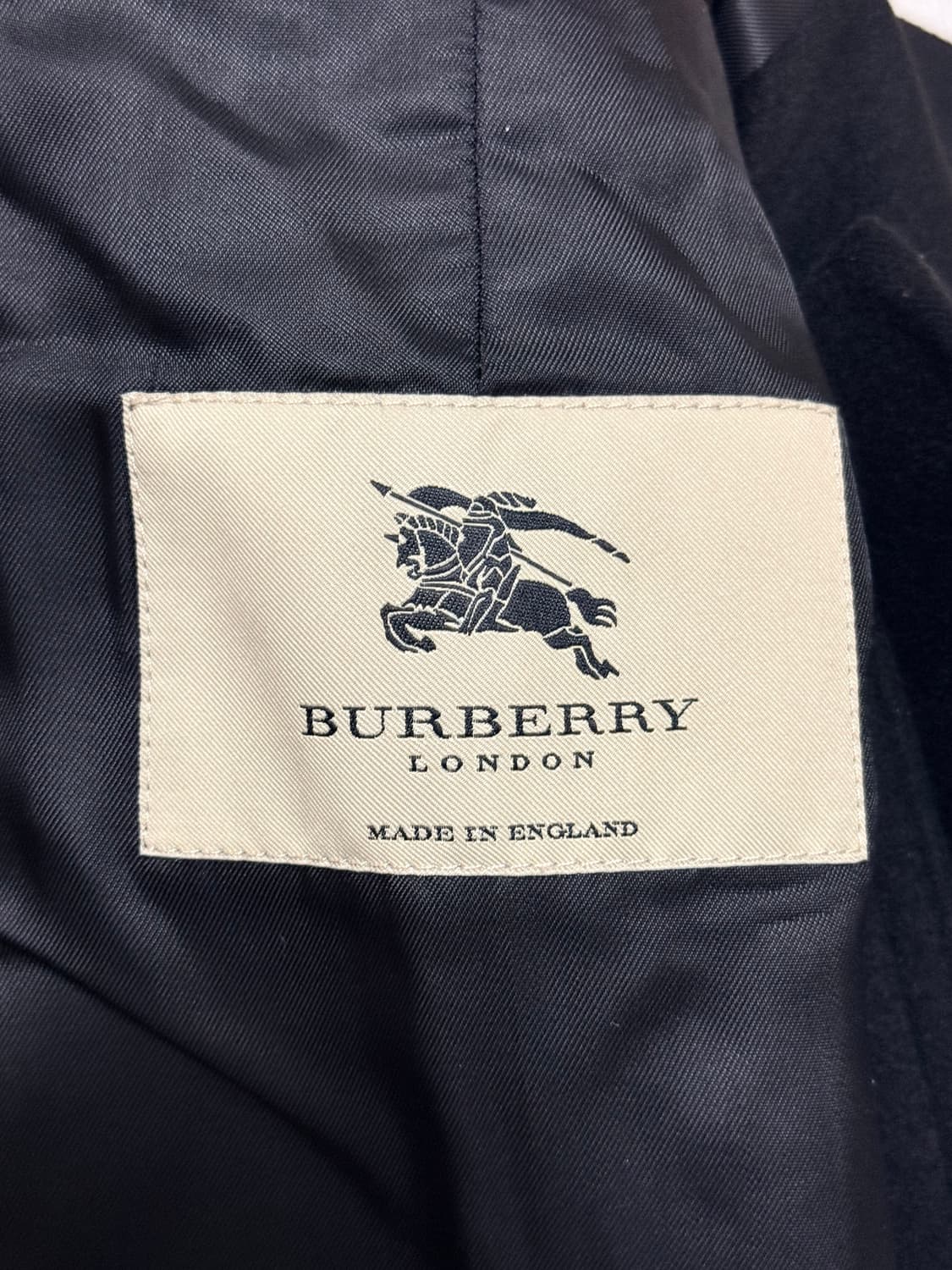 버버리 런던 블랙 코트 M 상품이미지5