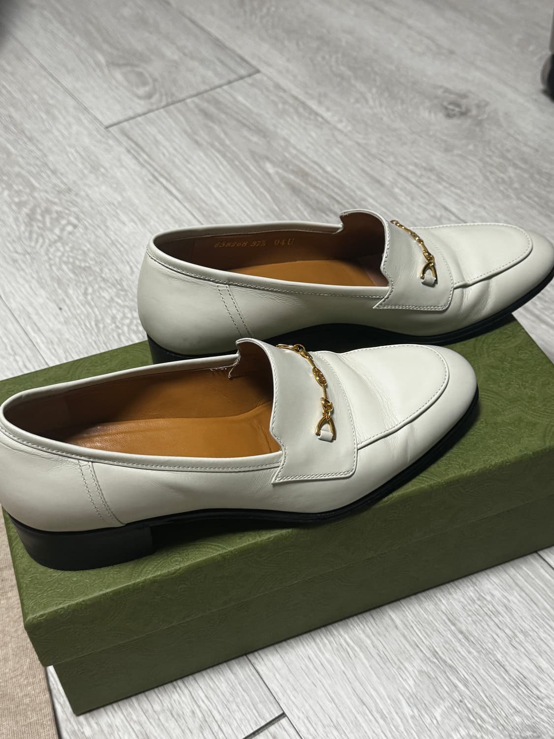 구찌 홀스빗 로퍼 아이보리 37.5 상품이미지5