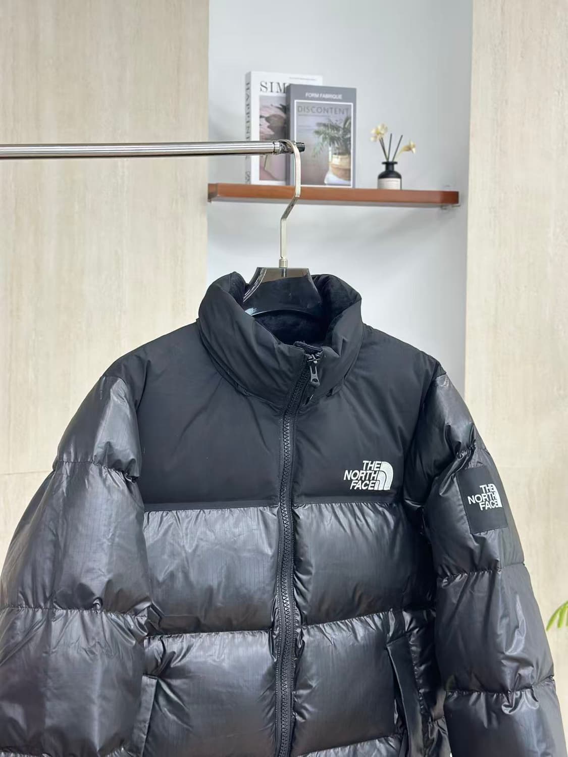"노스페이스 화이트 라벨 노벨티 눕시 다운 자켓 블랙 캐치트렌디 노 레이 상품이미지6
