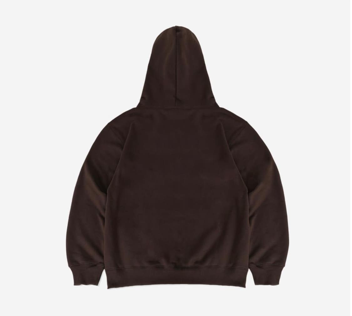 퍼츠 2size all day 후드 브라운 상품이미지3