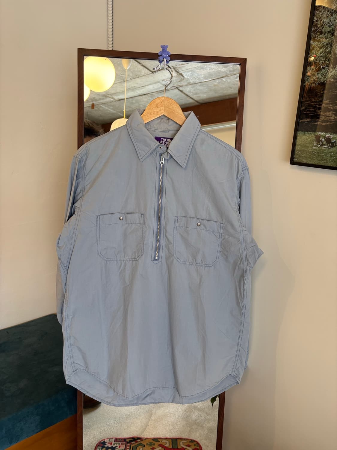 노스페이스 퍼플라벨 풀오버 셔츠 상품이미지2