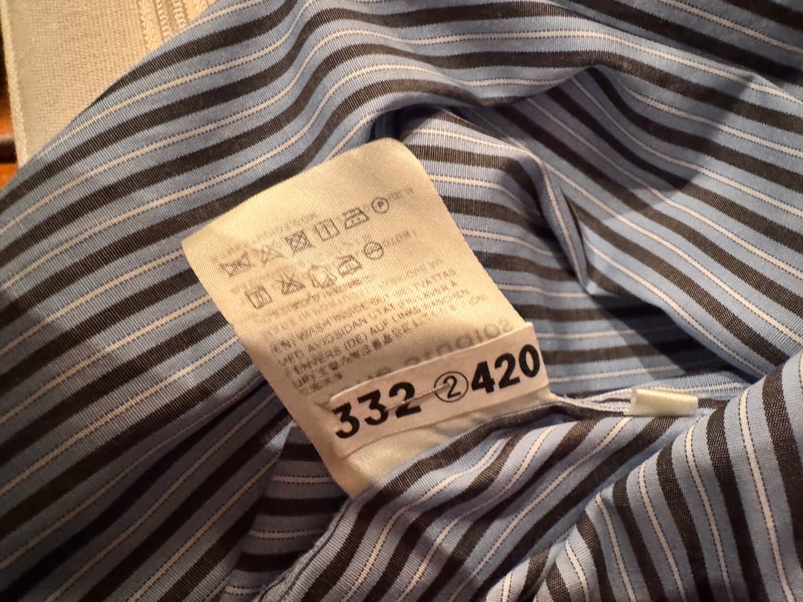 아크네 스트라이프 셔츠 상품이미지3