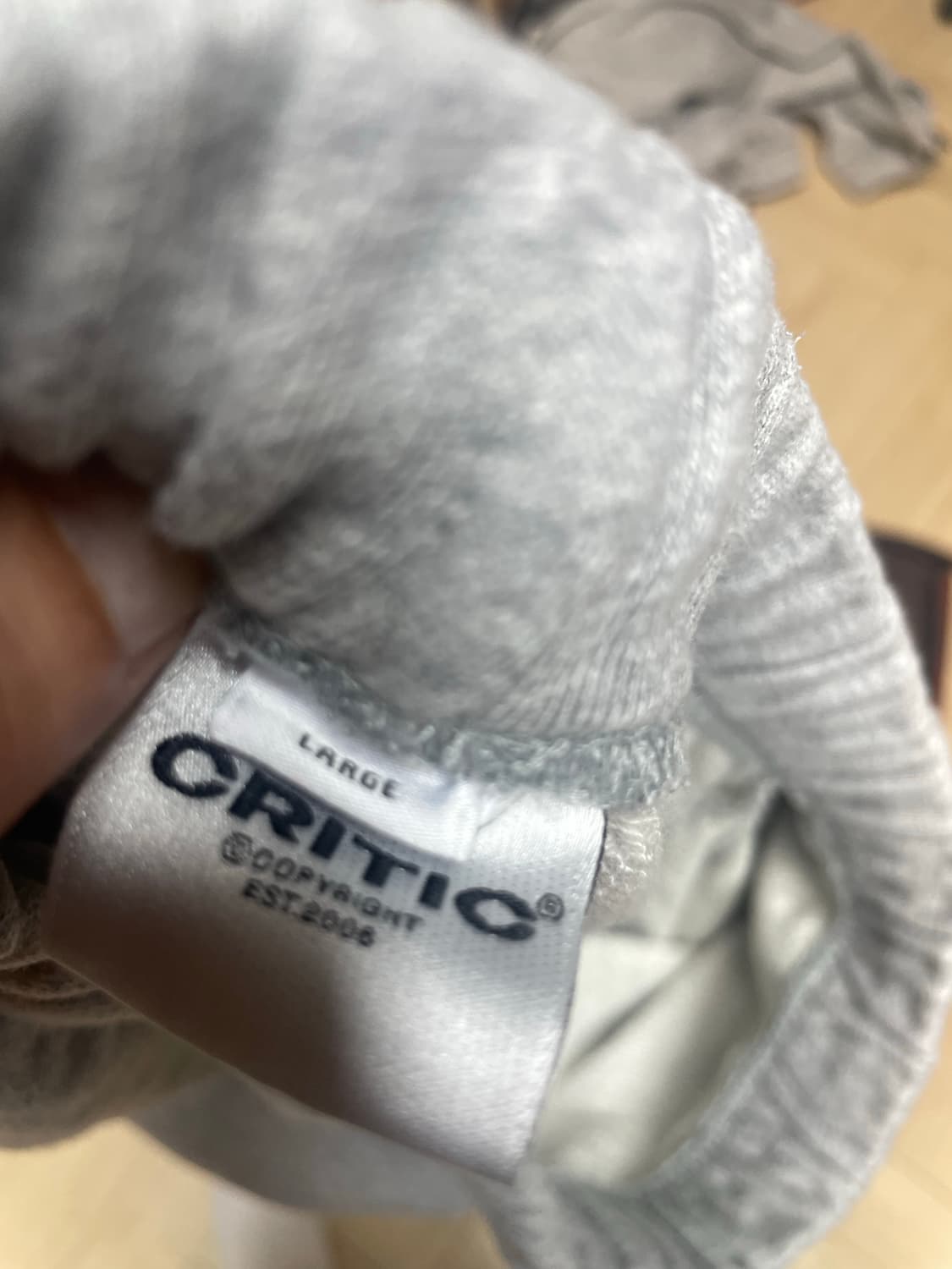 크리틱 그레이 스웻 팬츠 (라지 31-33 추천) 상품이미지5