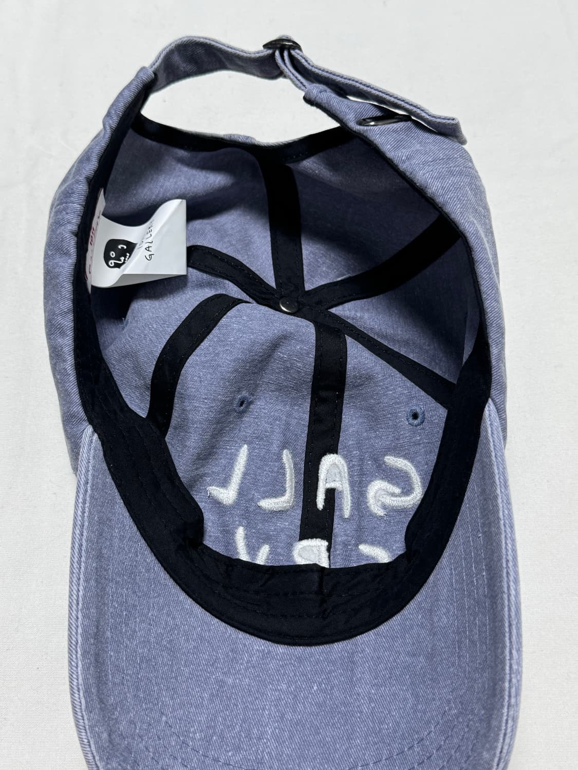 1011갤러리 / 피그먼트 볼캡 (워시드 블루) / OS 상품이미지4