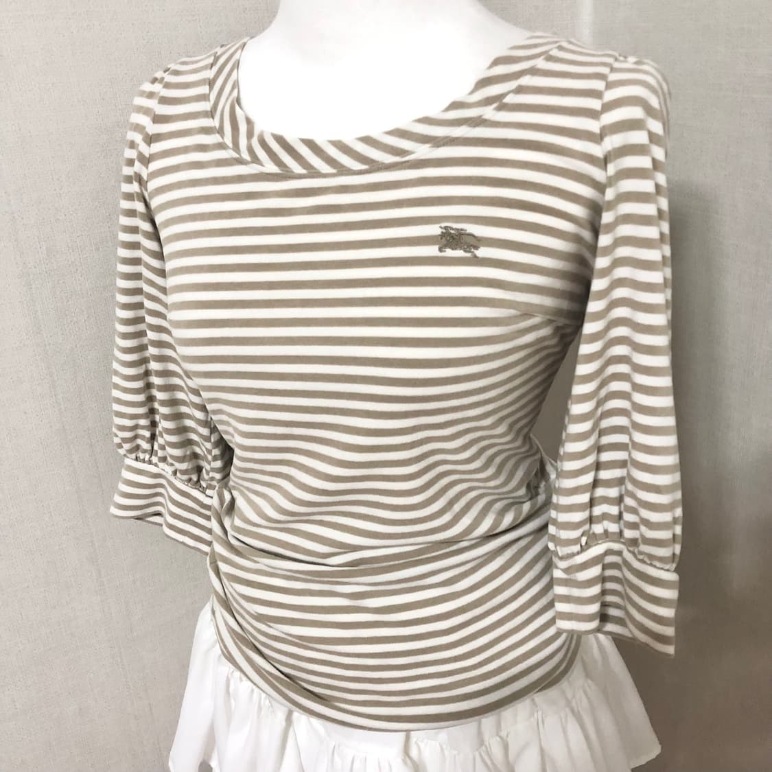 버버리 블루라벨 모카 7부 티셔츠 38 상품이미지2