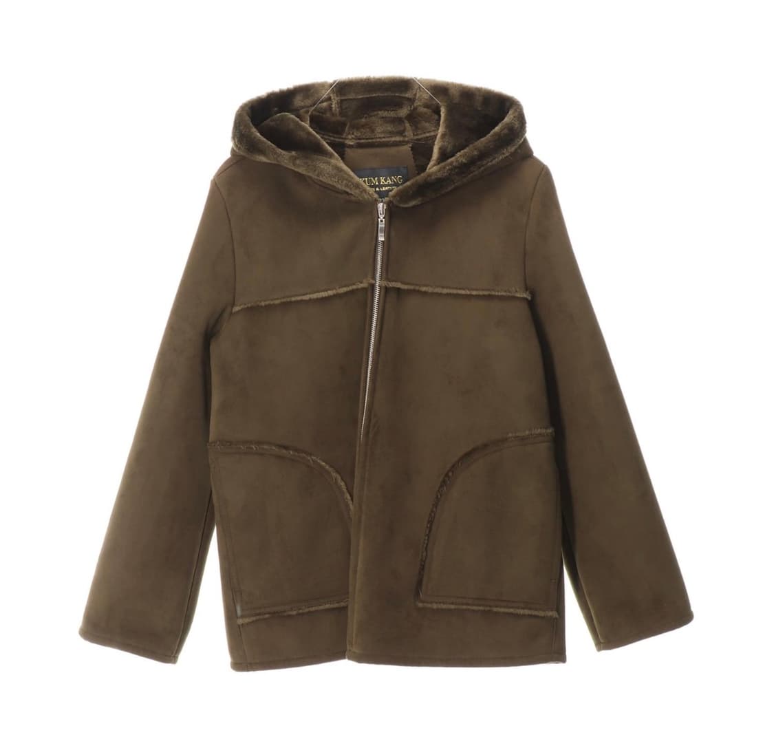 금강모피 후드 자켓 상품이미지1