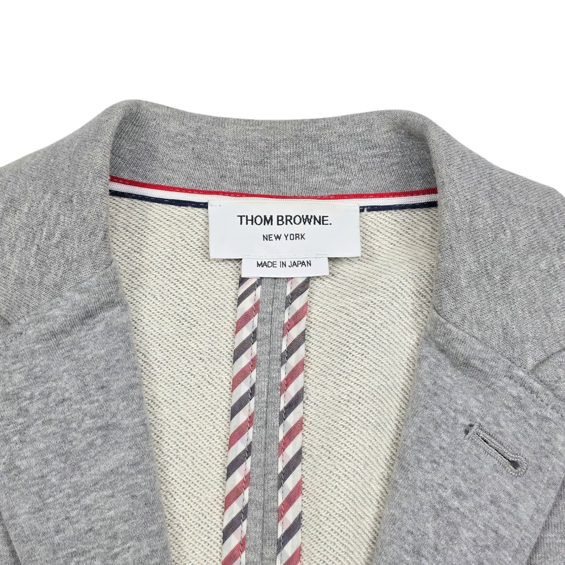 톰브라운 4바 코튼 져지 블레이저 자켓 상품이미지7