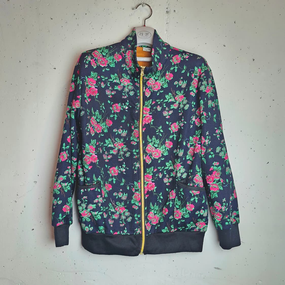 JPN 플라워 패턴 집업 자켓 L 상품이미지1