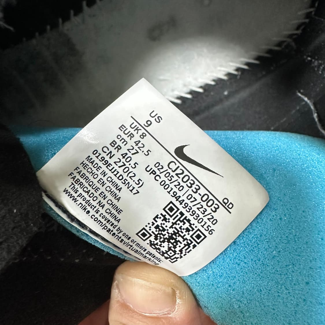 ✨ (바배) 나이키 에어 줌 타입 블랙 하이퍼 핑크 신발 운동화 상품이미지7