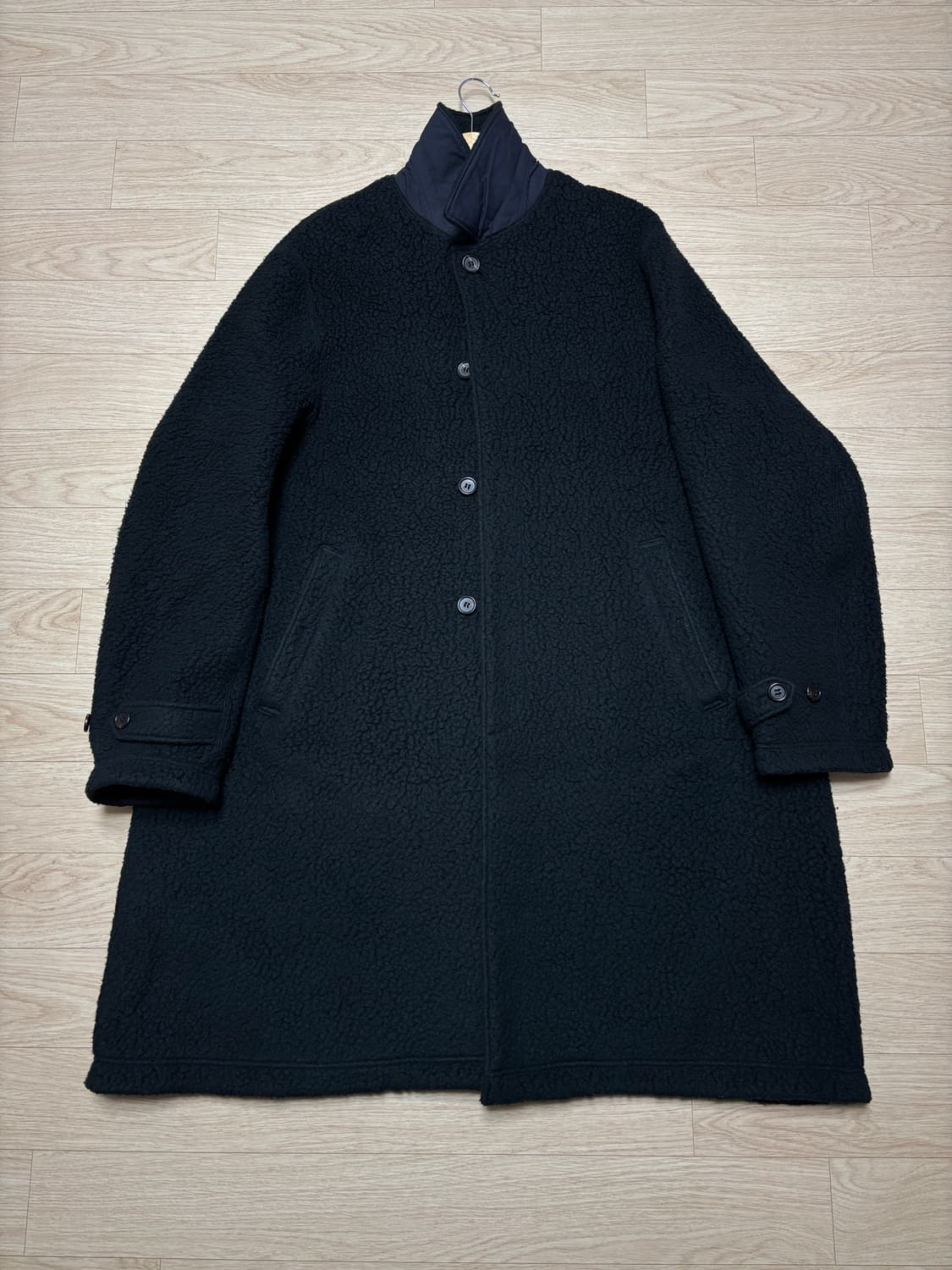 언더커버 18aw POLARTEC 코트 블랙 3사이즈 상품이미지1