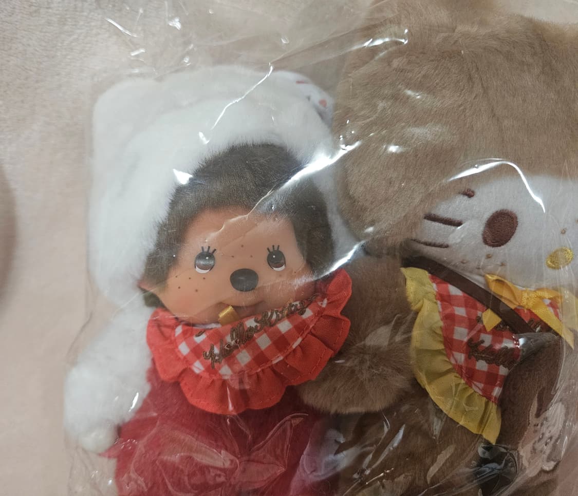 세트)헬로키티 몬치치 콜라보 인형 상품이미지2