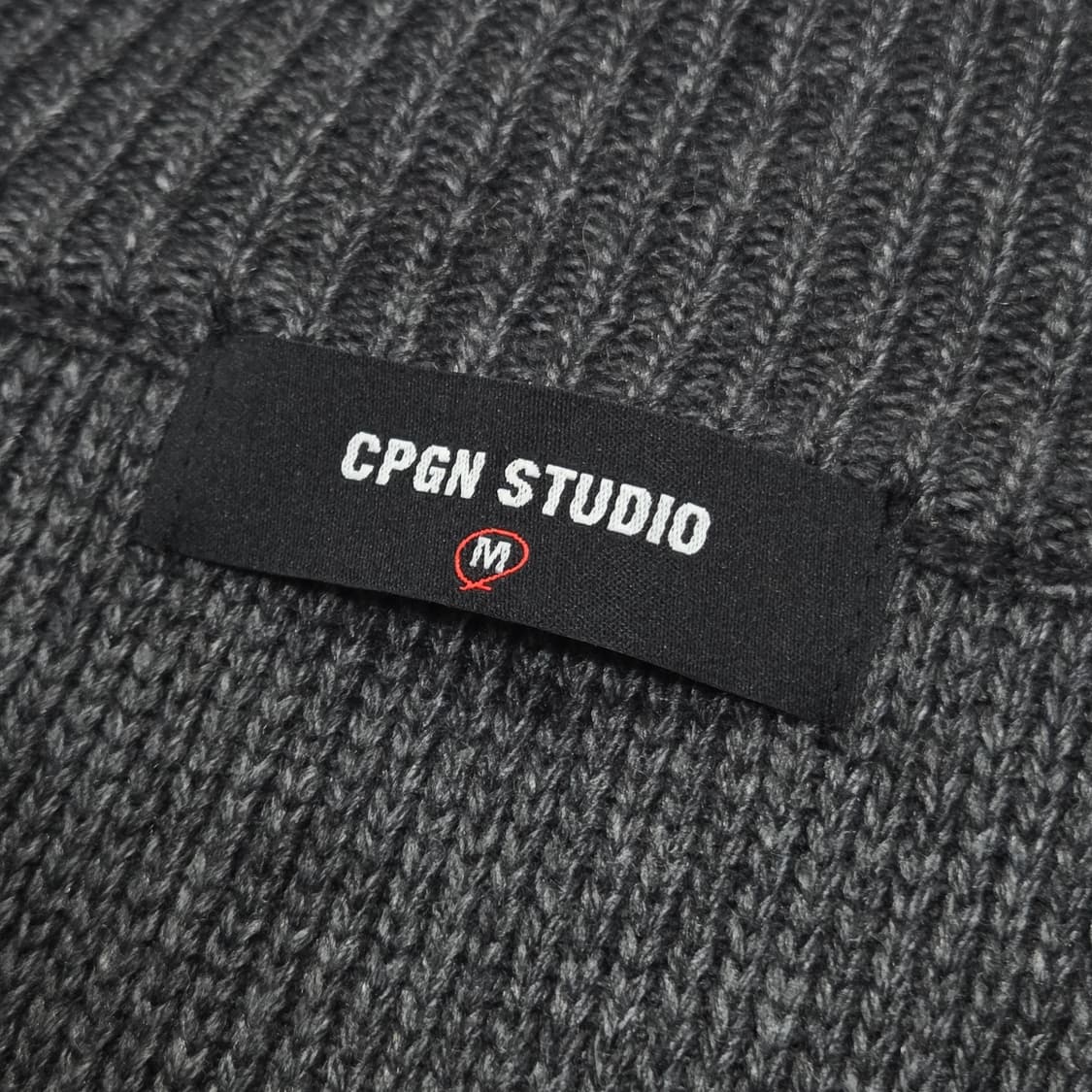 꼼파뇨 챠콜 오버핏 가디건 상품이미지7