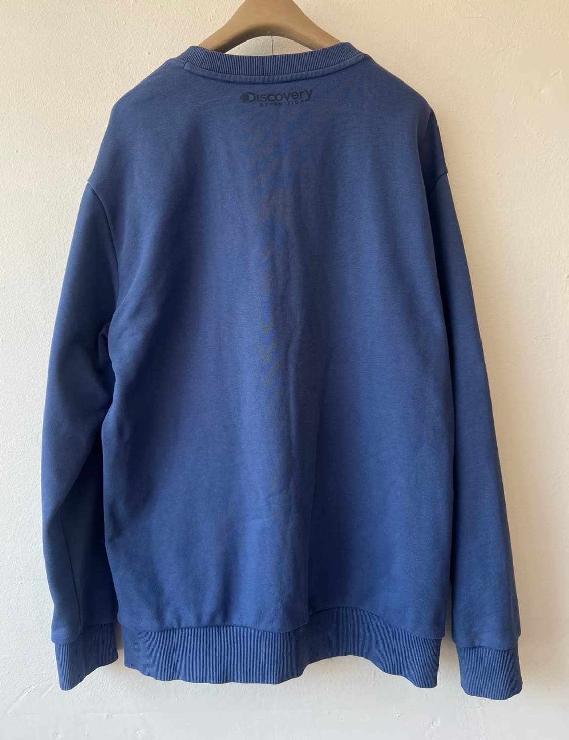 디스커버리  남성 블루네이비 맨투맨티셔츠 상품이미지8