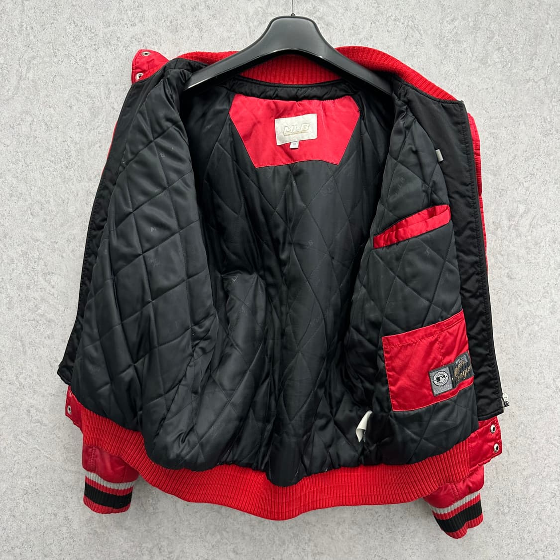 95 MLB 휴스턴 아스트로스 남자 누빔 베이스볼 점퍼 상품이미지3