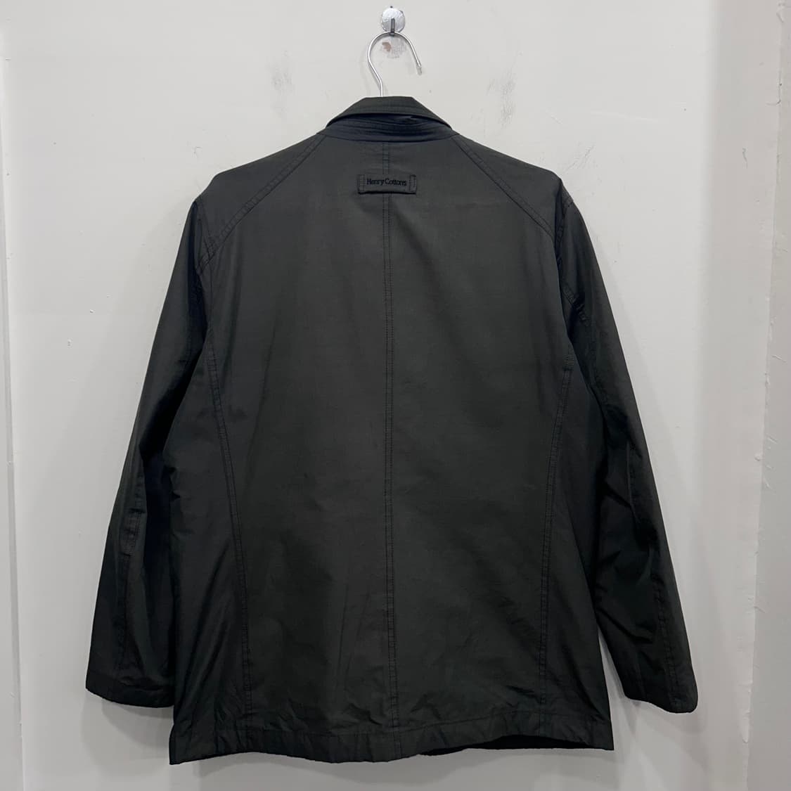 헨리코튼 실버와펜 글로시 코튼 나일론 자켓 상품이미지5