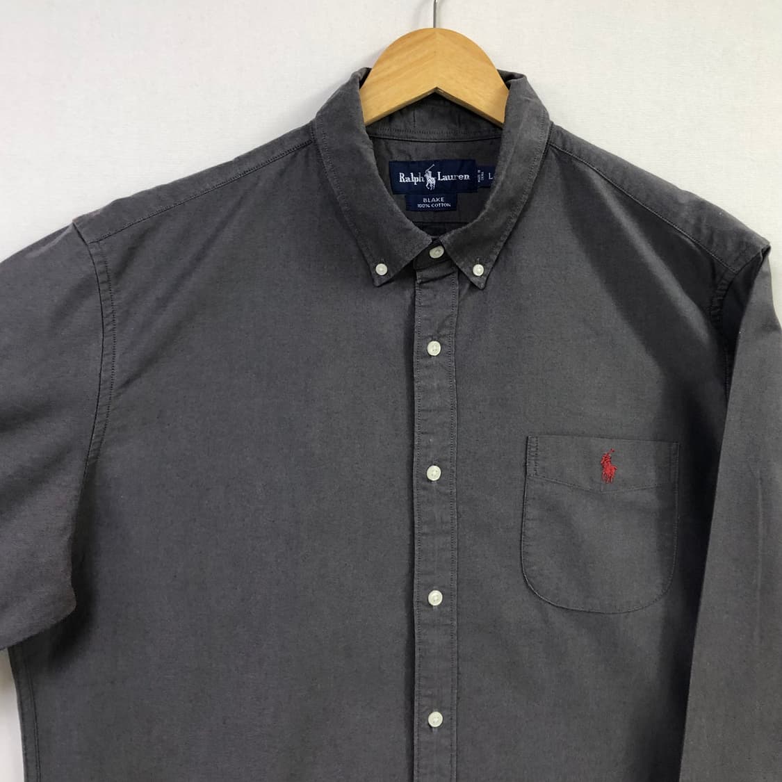 L 폴로 옥스포드 솔리드 셔츠 상품이미지4