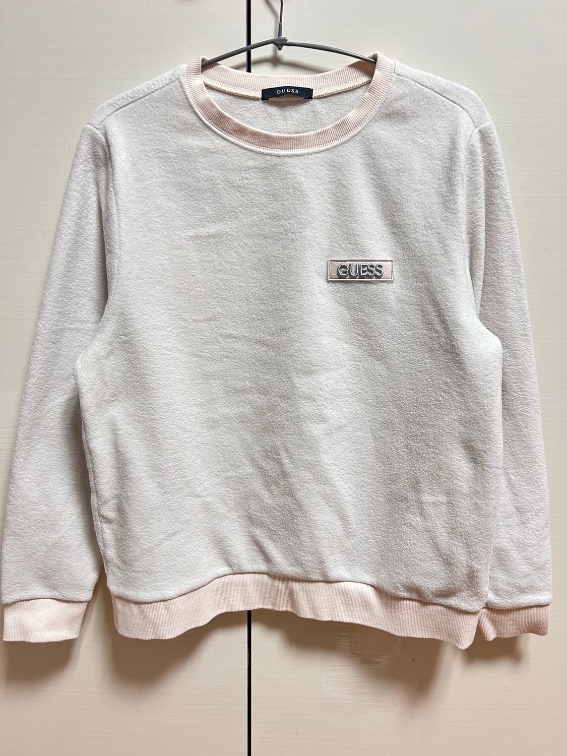 게스 아이보리 맨투맨 95(M) 상품이미지1