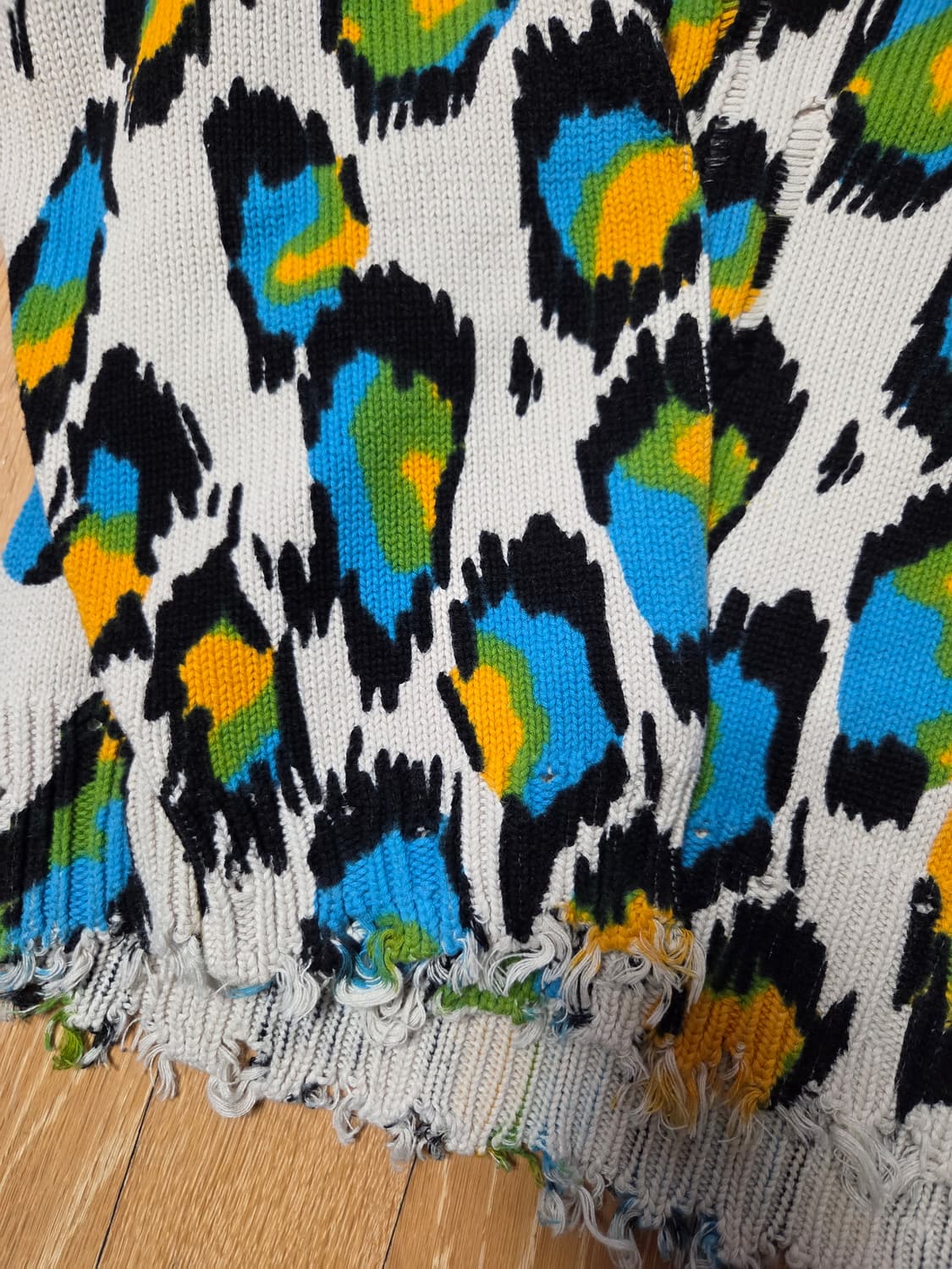 R13 시그니처 레오파드 니트 상품이미지6