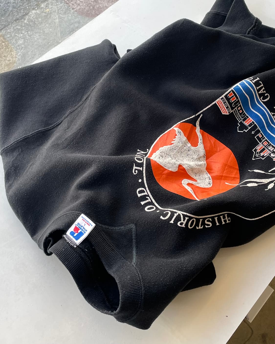 90‘s USA Russell sweatshirt 러셀 스웻셔츠 L 상품이미지4