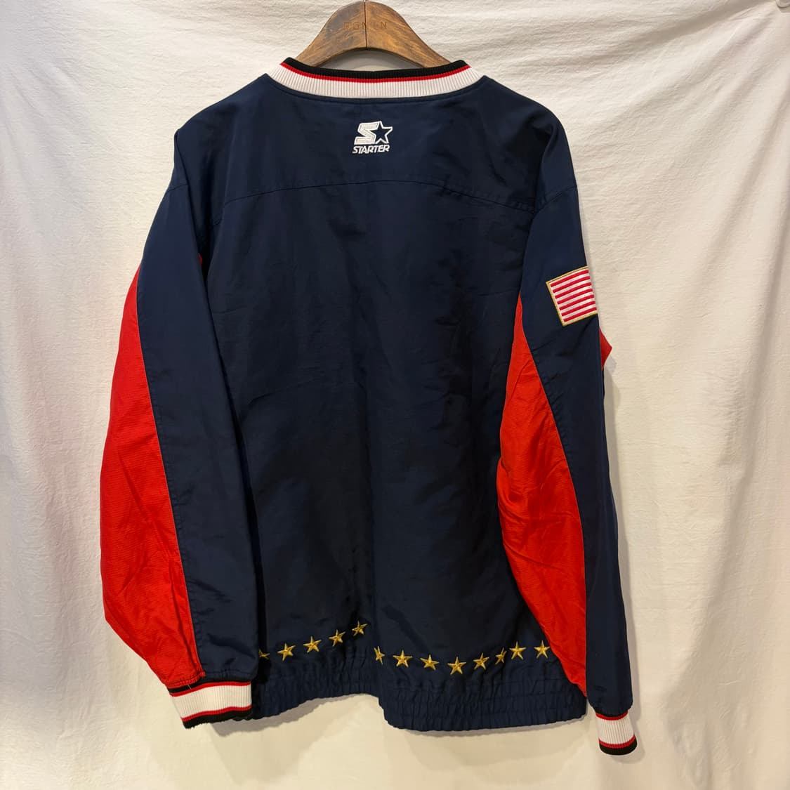 스타터 USA 바람막이 풀오버 아노락 웜업 상품이미지6
