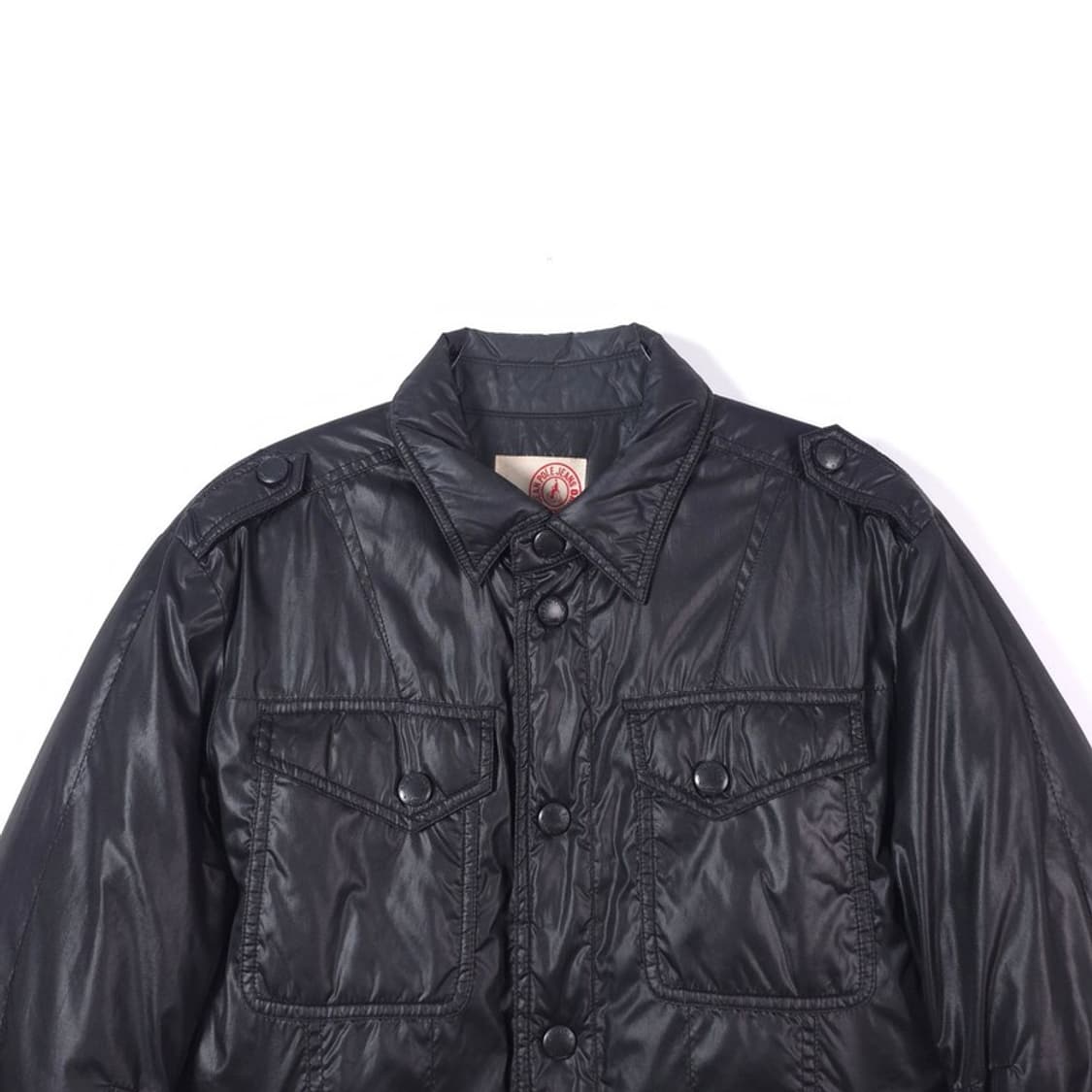 빈폴 진 오리지널 덕다운 셔츠 패딩 L 상품이미지3