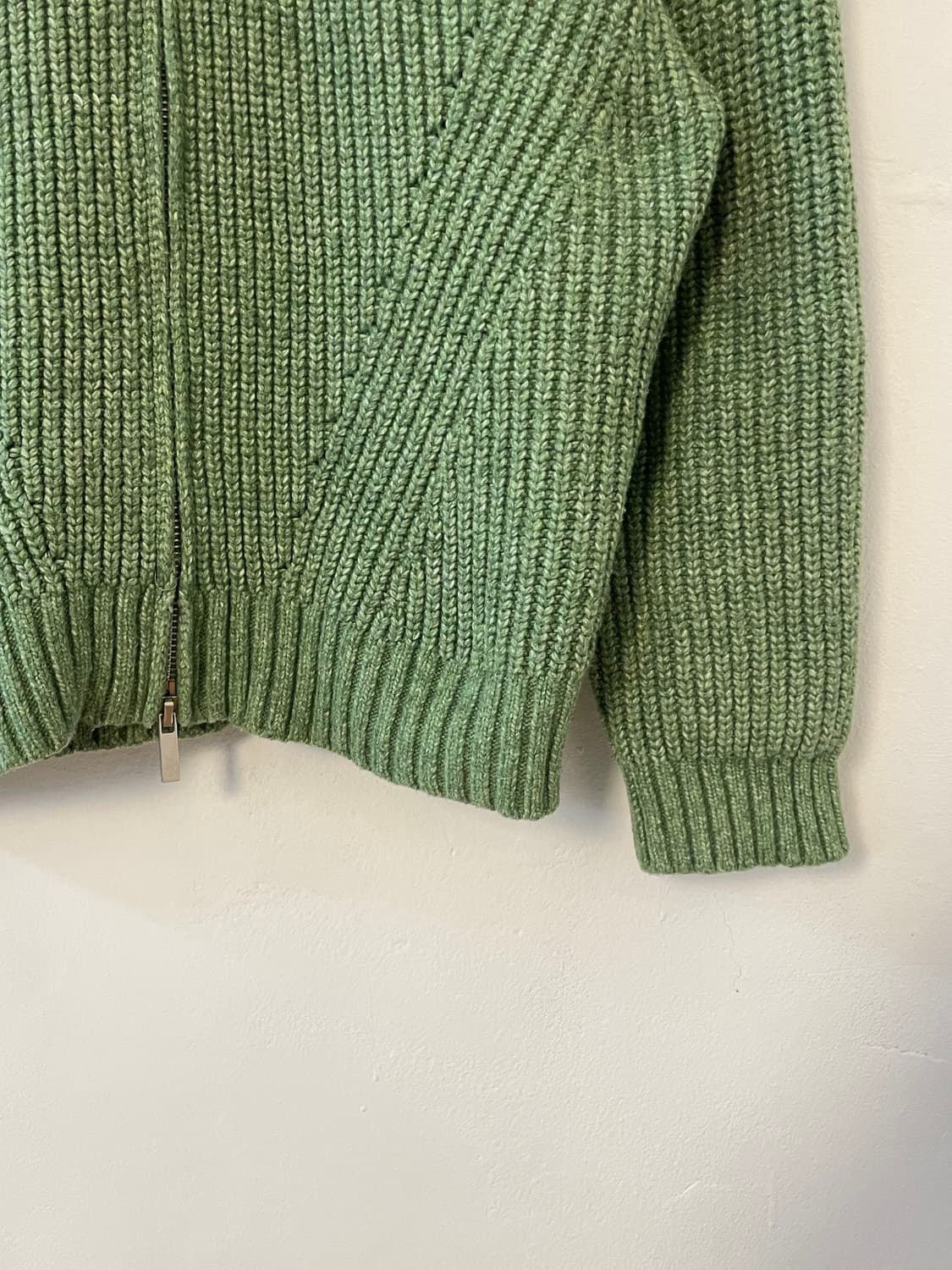 르마드 니트 집업  상품이미지5