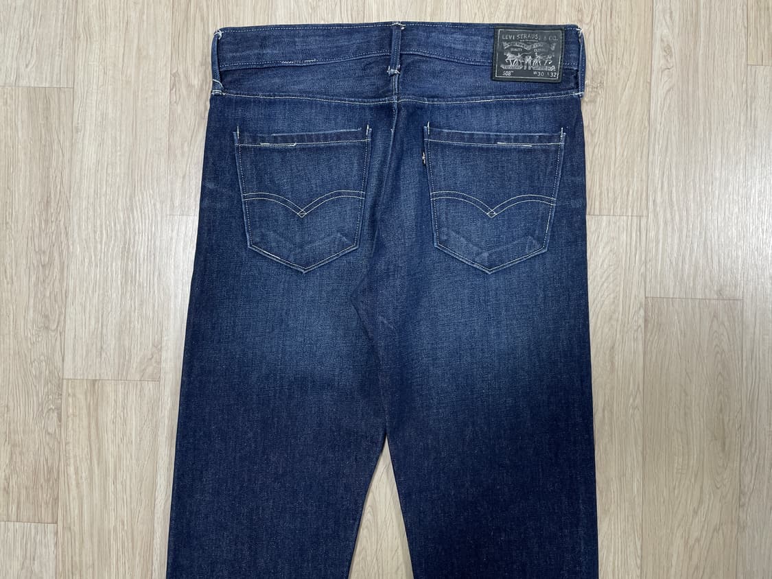 31) 리바이스 매장판 508 일자핏 진청워싱 데님팬츠(LVC&폴로) 상품이미지7