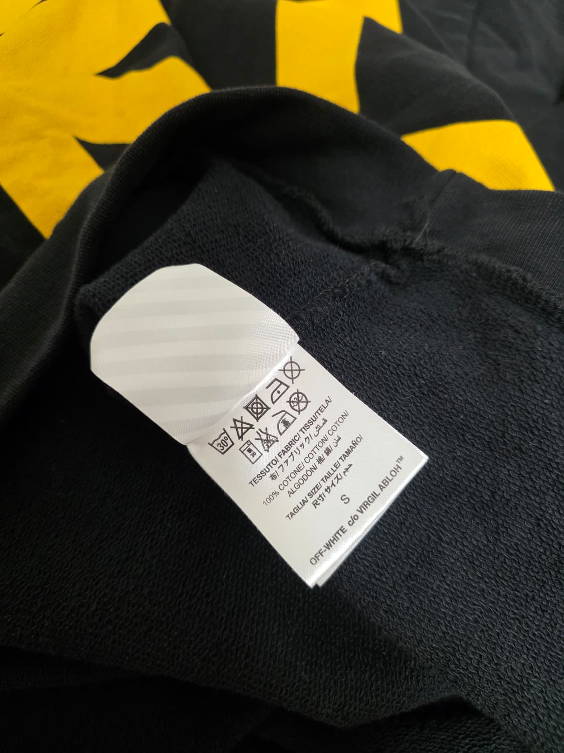 오프화이트 카라바지오 디아그 애로우 오버 후드 S 가단 62cm 상품이미지8