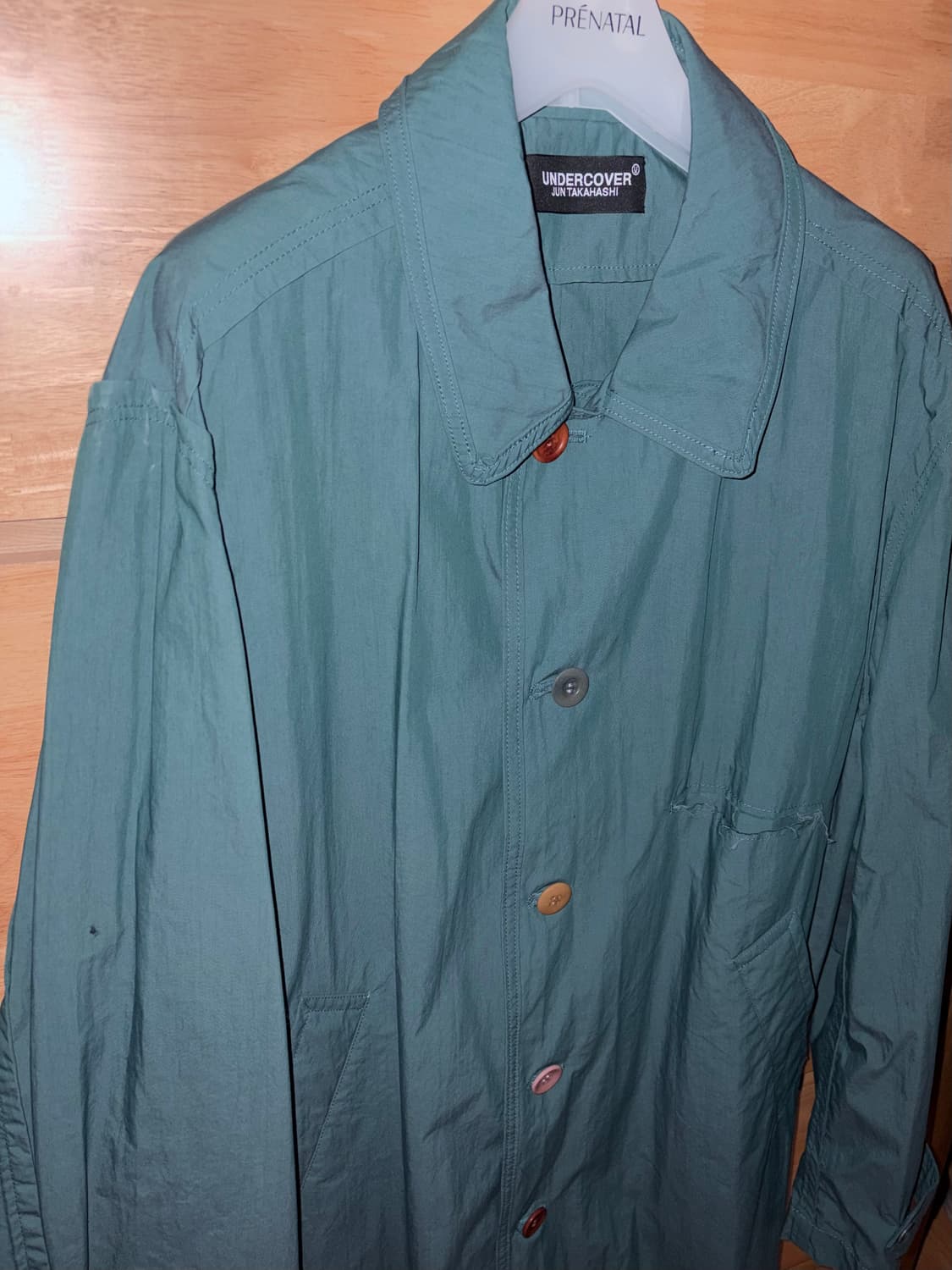 언더커버 버튼 코트 상품이미지4