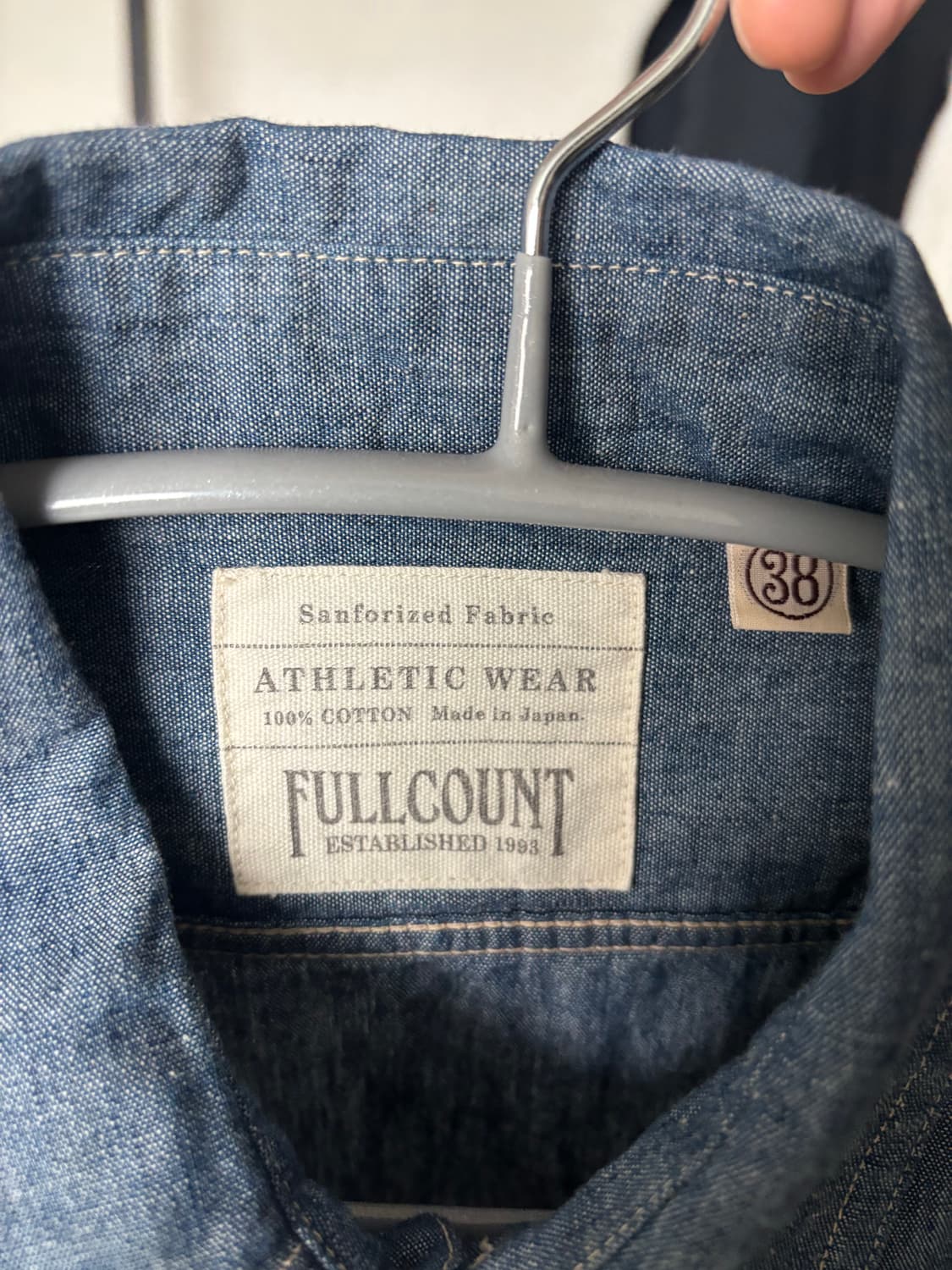 풀카운트 반팔 샴브레이셔츠  상품이미지3