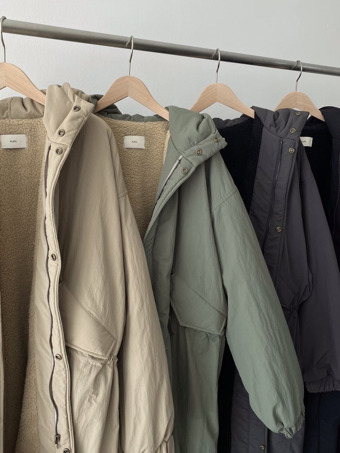 hippiedippy bear long padding jp / khaki 상품이미지5