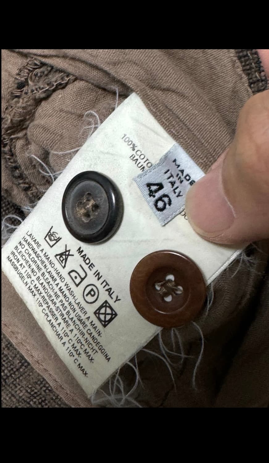 메종 마틴 마르지엘라 #10 코튼 팬츠 상품이미지4