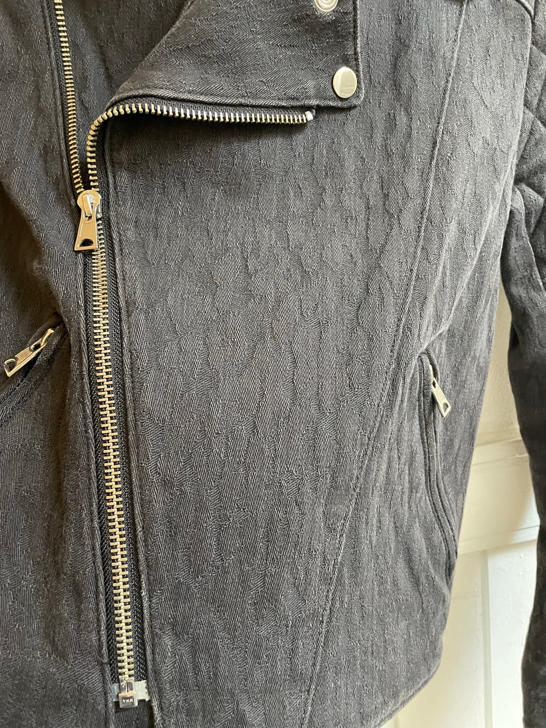 와이즈 요지야마모토 데님 레오파드 라이더 상품이미지6