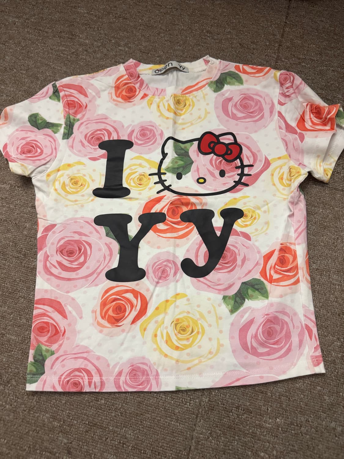 Open Yy 키티 반팔티 상품이미지1