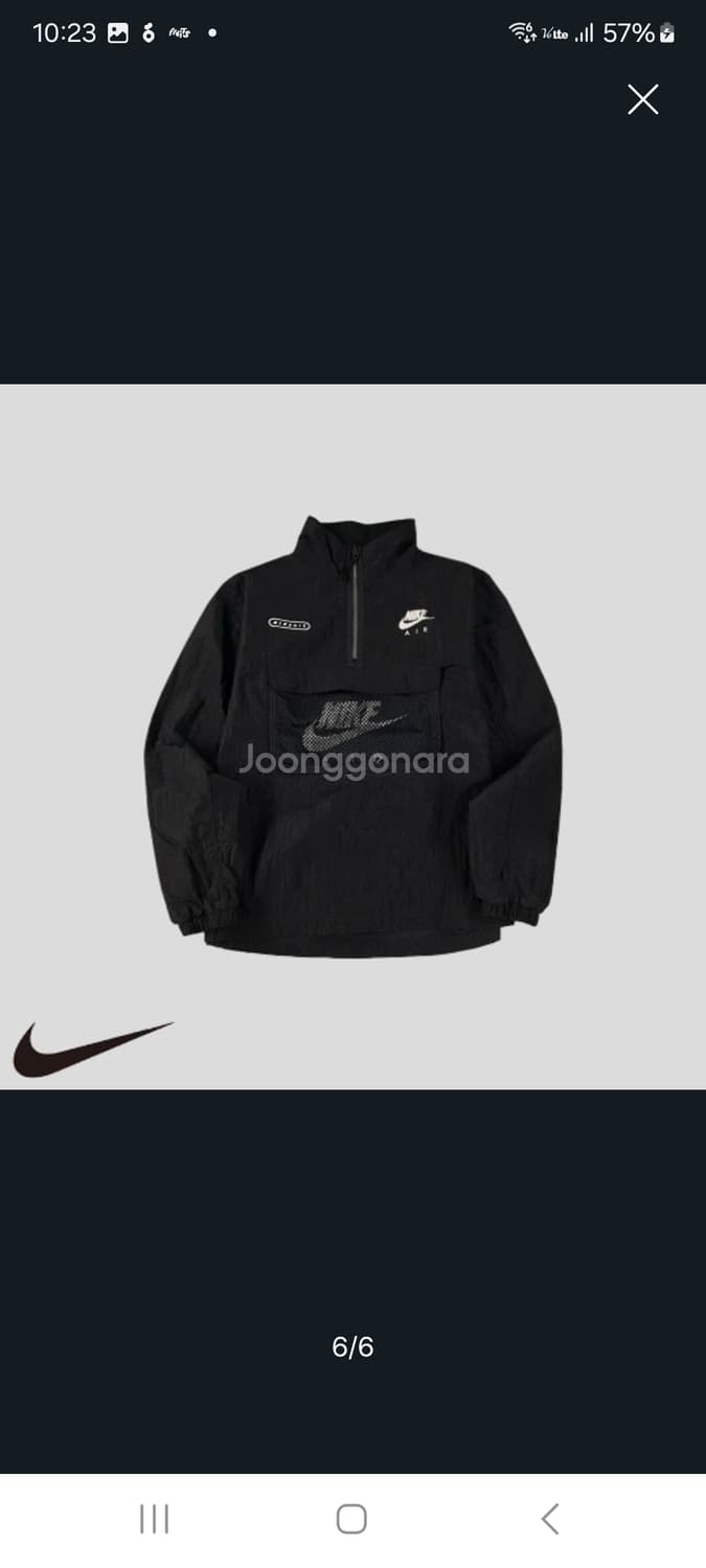 특가) 나이키에어우븐아노락.   L/XL.  (새상품급) 상품이미지6