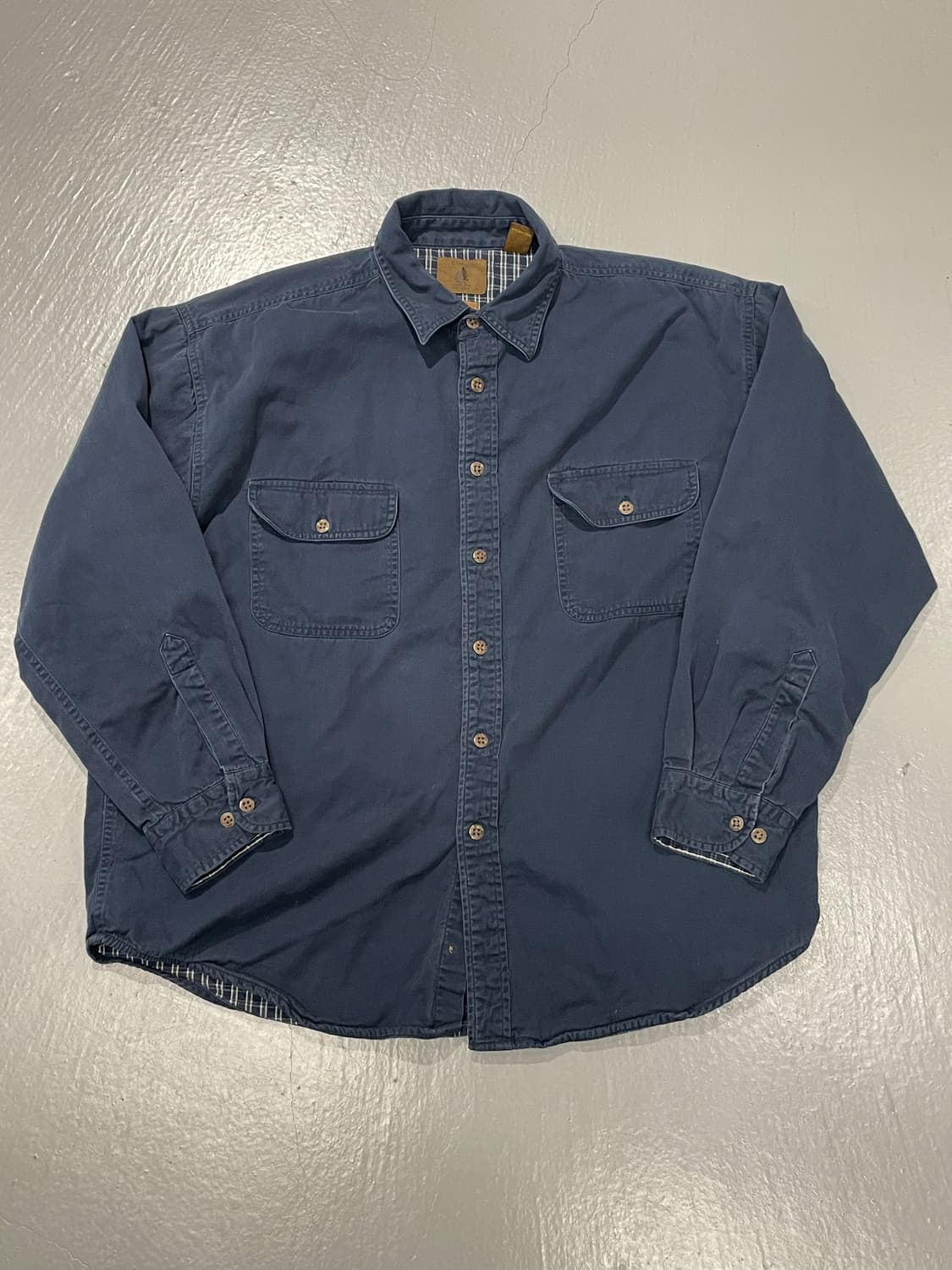 빈티지 플란넬 워크 셔츠   상품이미지6