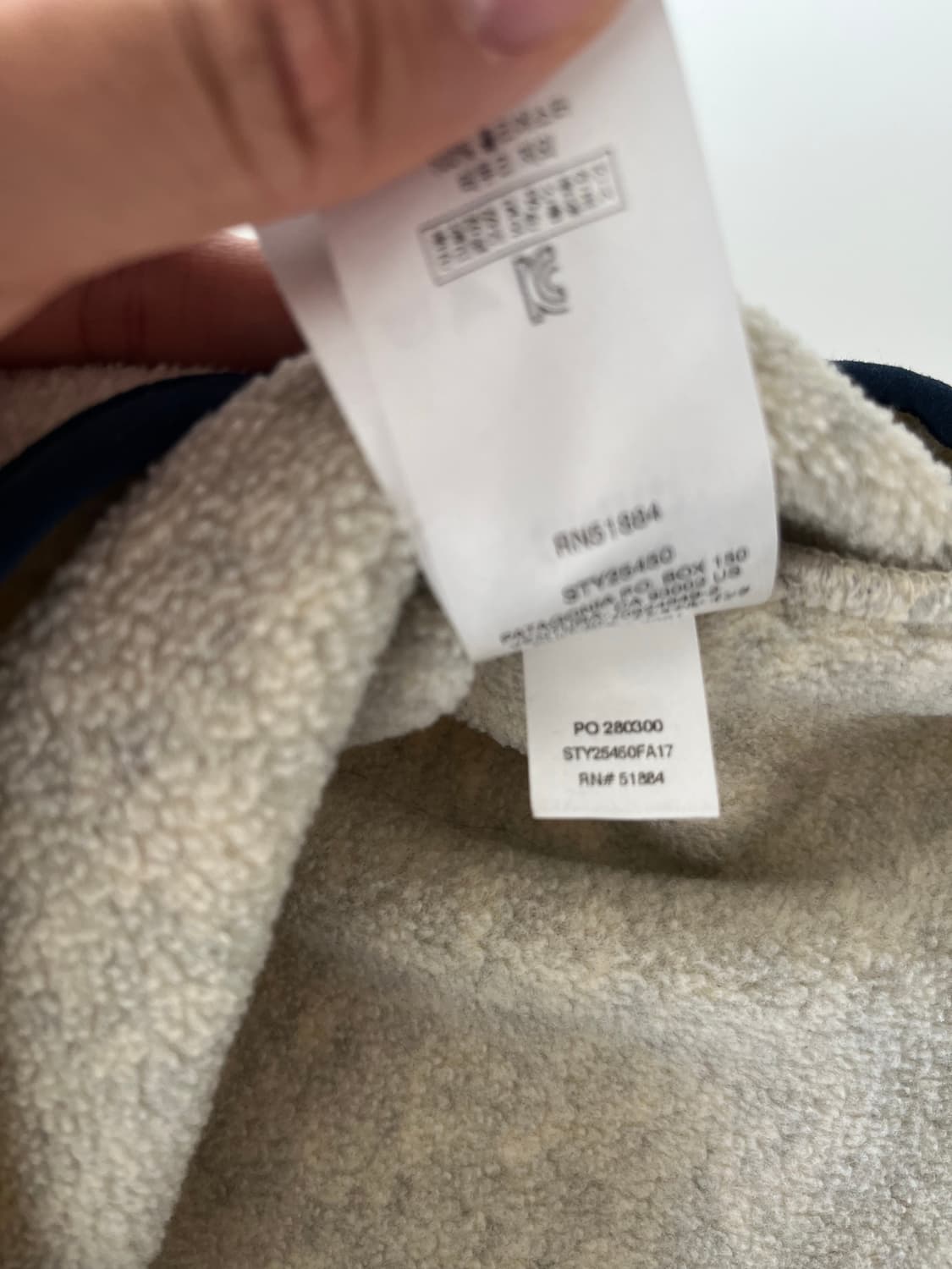 파타고니아 신칠라 s사이즈 오트밀 상품이미지5