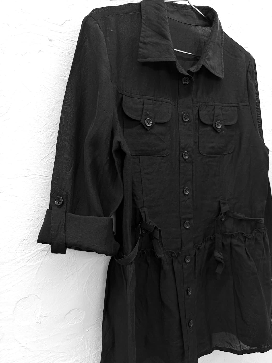 have a nice trip 개더 블라우스 상품이미지3