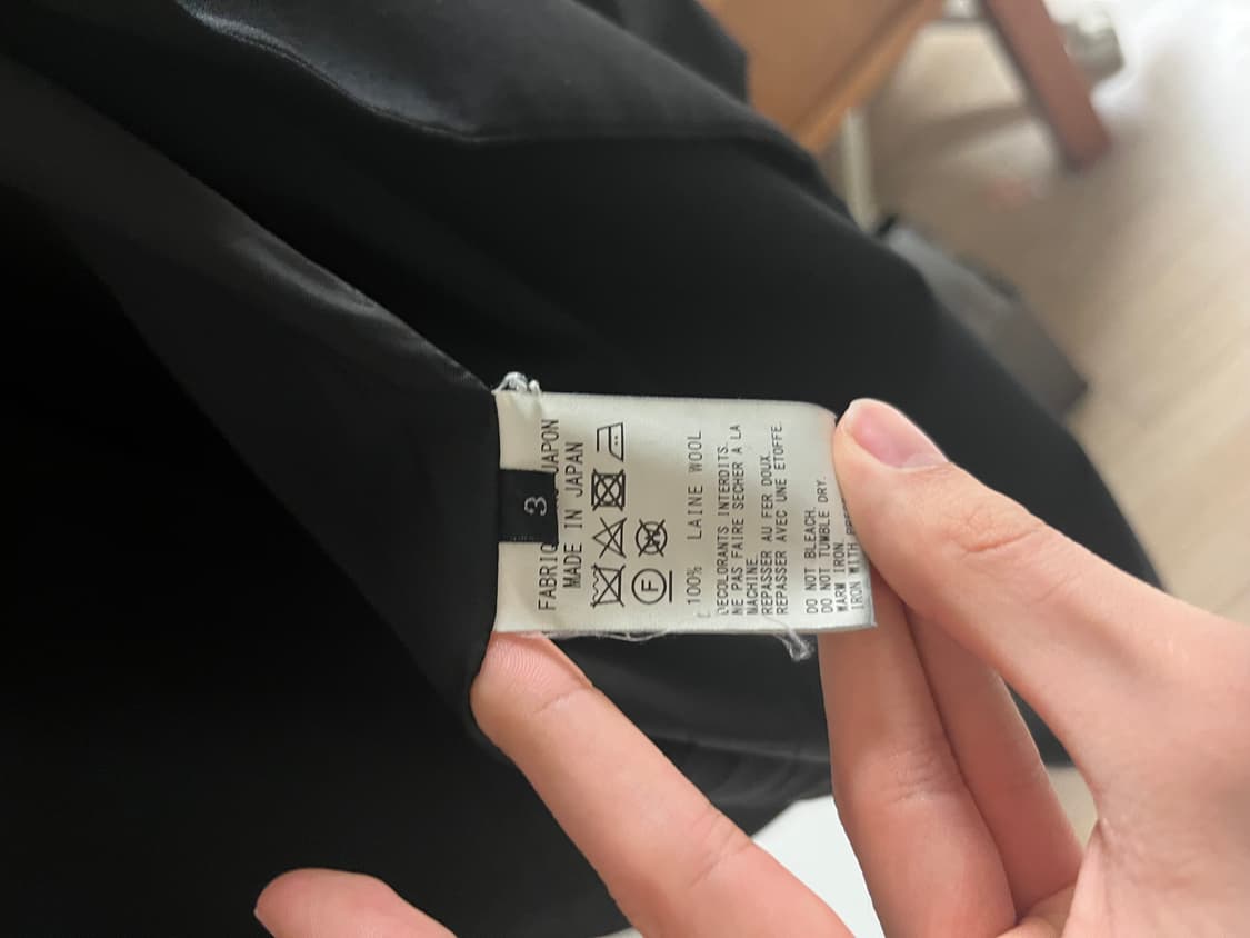 요지야마모토 Y’s 비대칭 블레이저 3사이즈 상품이미지4