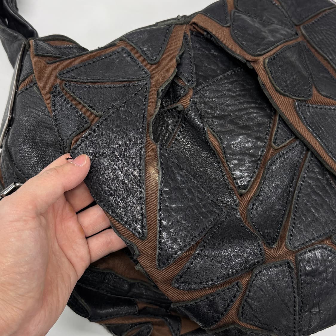 io comme io patchwork hobo bag 상품이미지6