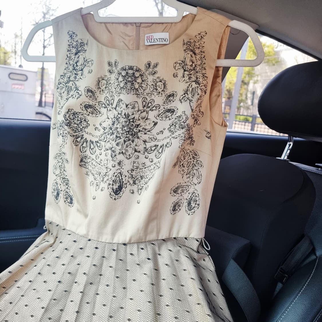 레드 발렌티노 미니드레스 원피스 (44사이즈) 상태최상 상품이미지2