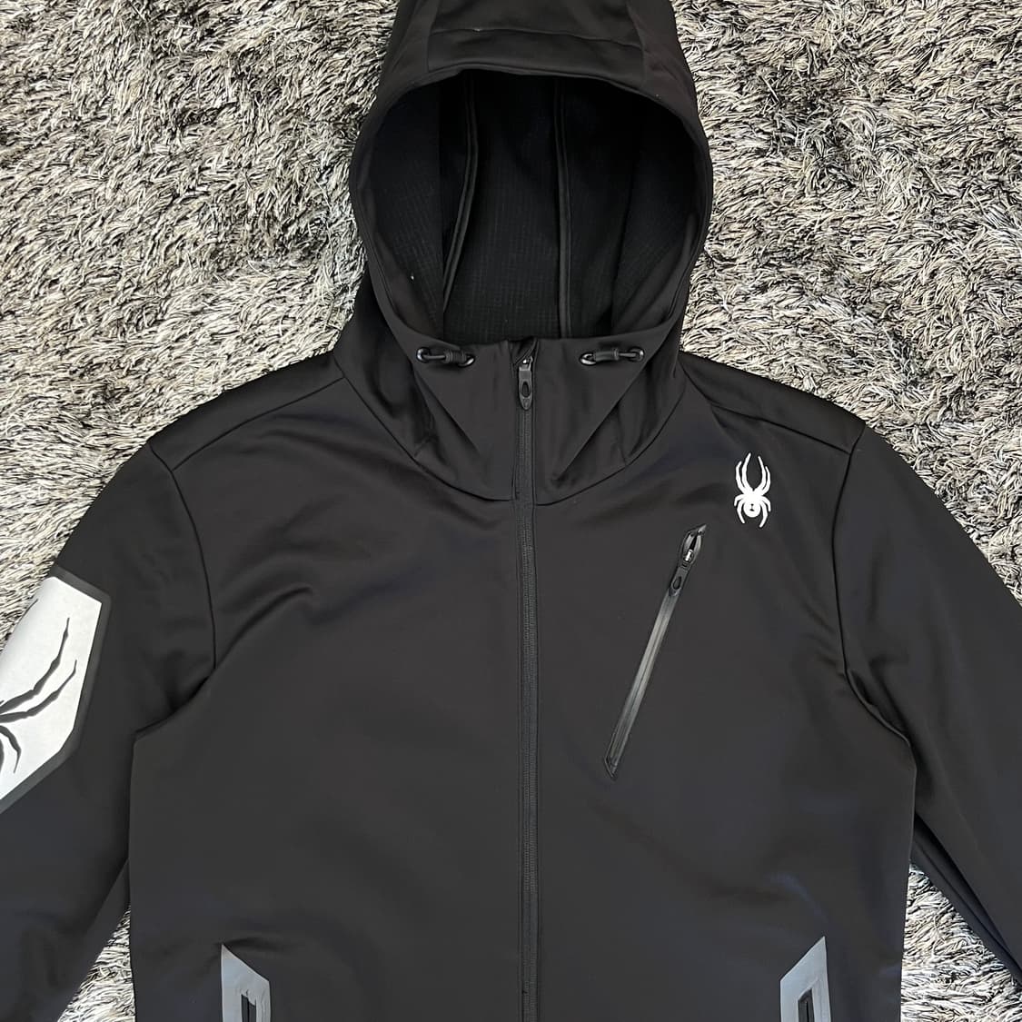 스파이더 후드집업 자켓 (M) 상품이미지2