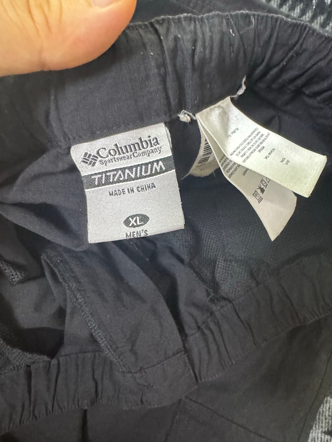 콜롬비아 고프코어 카고팬츠 블랙 상품이미지7