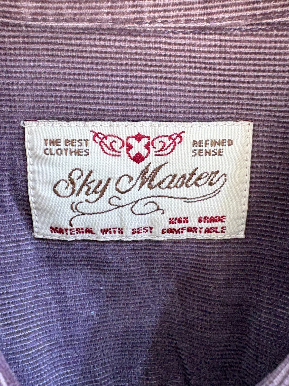 SKY MASTER 코듀로이 셔츠 상품이미지6