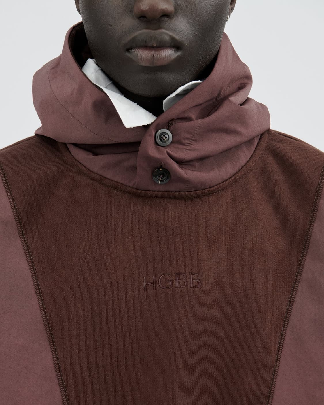 HGBB STUDIO Glacier Hoodie M 글래시어 후디 브릭 상품이미지3