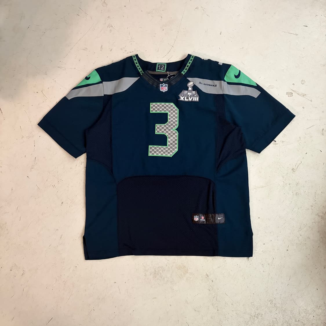 나이키 NFL 시애틀 시호크스 러셀 윌슨 빈티지 유니폼 져지 48 상품이미지1