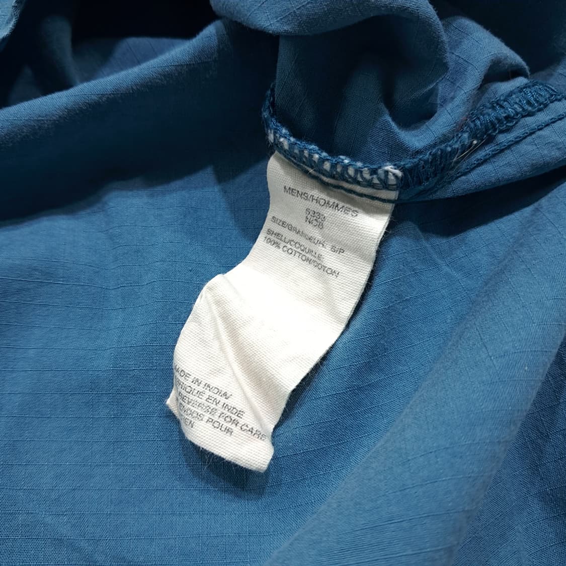 CK015 S 울리치 00s 립스탑 더스티블루 헌팅 셔츠 남방 상품이미지6