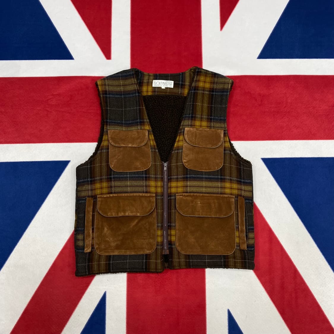 빈티지 워크베스트 실측 L  상품이미지1