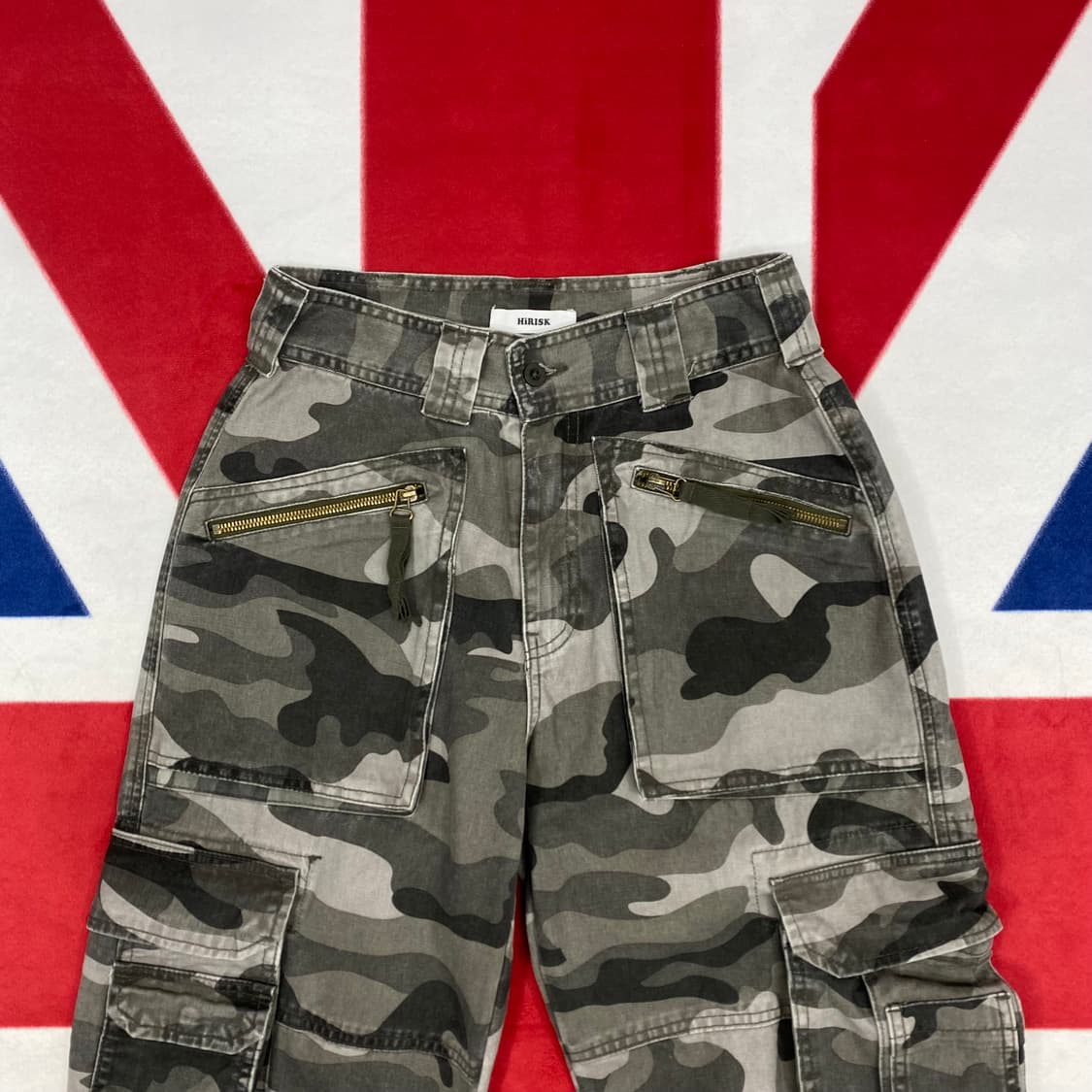 빈티지 카모 카고팬츠 XS  상품이미지2