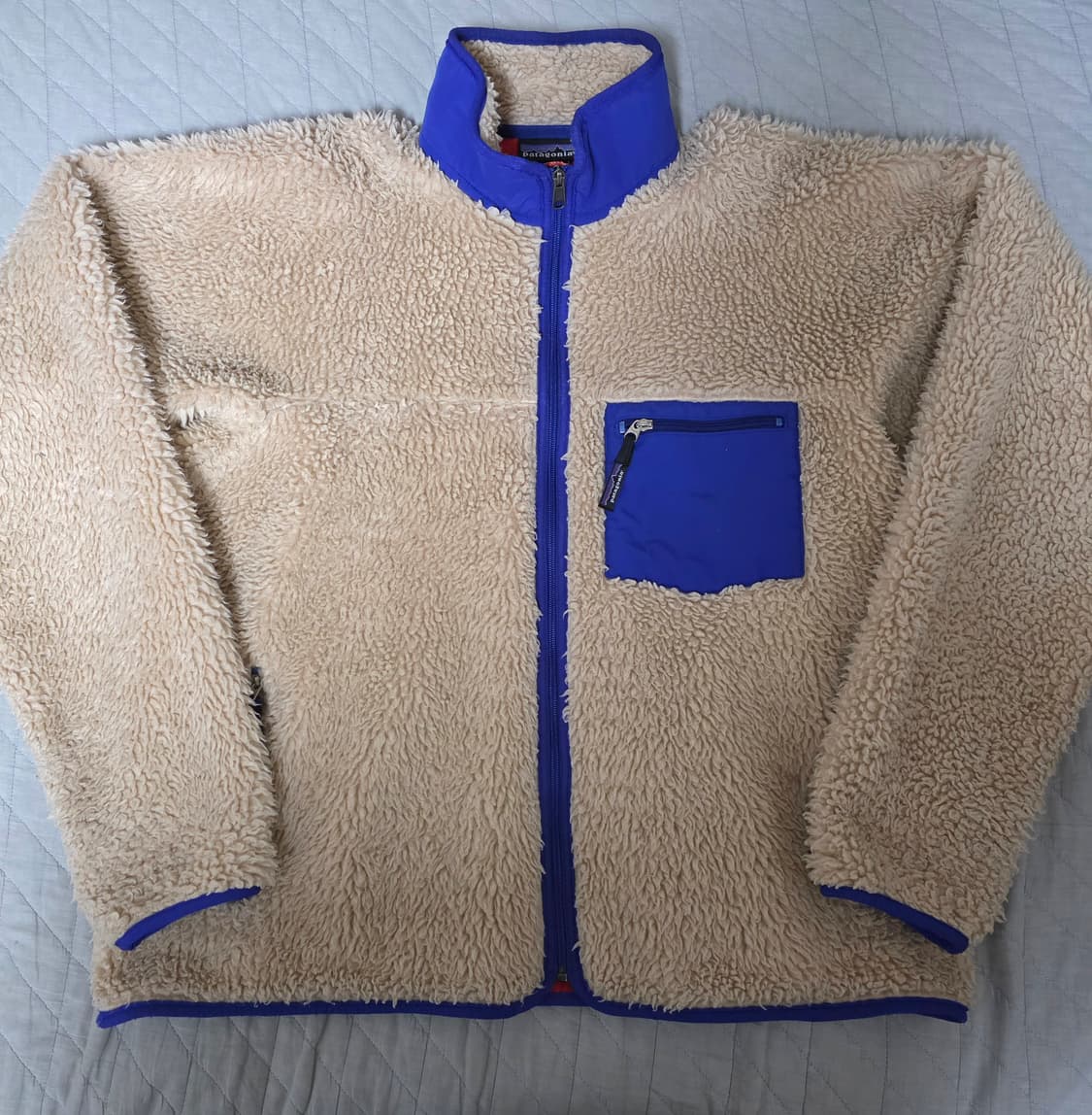 [L] 빈티지 파타고니아 USA 딥파일 플리스 오트밀 상품이미지1